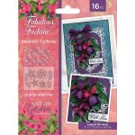 NGA-FF-STD-BFU Stemple akrylowe i wykrojniki Nature's Garden Fabulous Fuchsia Stamp