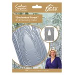 S-SQ-3D-EF5-ENFO Folder do embossingu - Sara Signature The Snow Queen 3D Embossing Folder - zaczarowany las