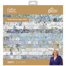 S-SQ-PAD12 Zestaw papierów Sara Signature The Snow Queen 12" x 12" Paper Pad