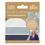 S-SQ-SBRIB  Sara Signature The Snow Queen Seam Binding Ribbon - tasiemki