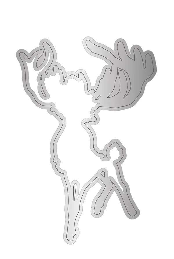 S-SQ-STD-MSLR Wykrojniki i stemple - Sara Signature The Snow Queen Stamp and Die - Midnight Sleigh Ride - zaprzęg