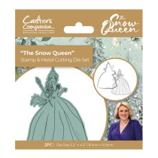 S-SQ-STD-TSNQ  Wykrojniki i stemple - Sara Signature The Snow Queen Stamp and Die - królowa śniegu