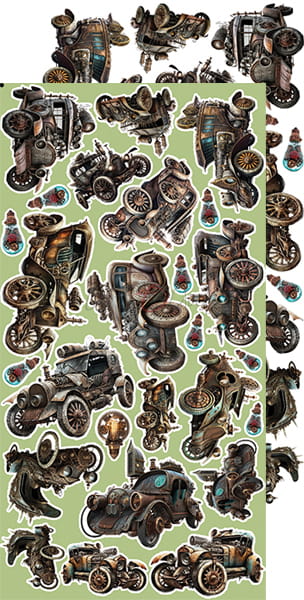 CC-F30-MTT-13 MISTS OF TOOLBOX TOWN - zestaw DODATKÓW - TOWN