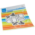 CR1640  Wykrojnik Marianne Design - Creatables -   Gift boxes by Marleen/ prezenty