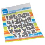 CR1642 Wykrojnik Marianne Design - Creatables -Alphabet lower case/ małe litery