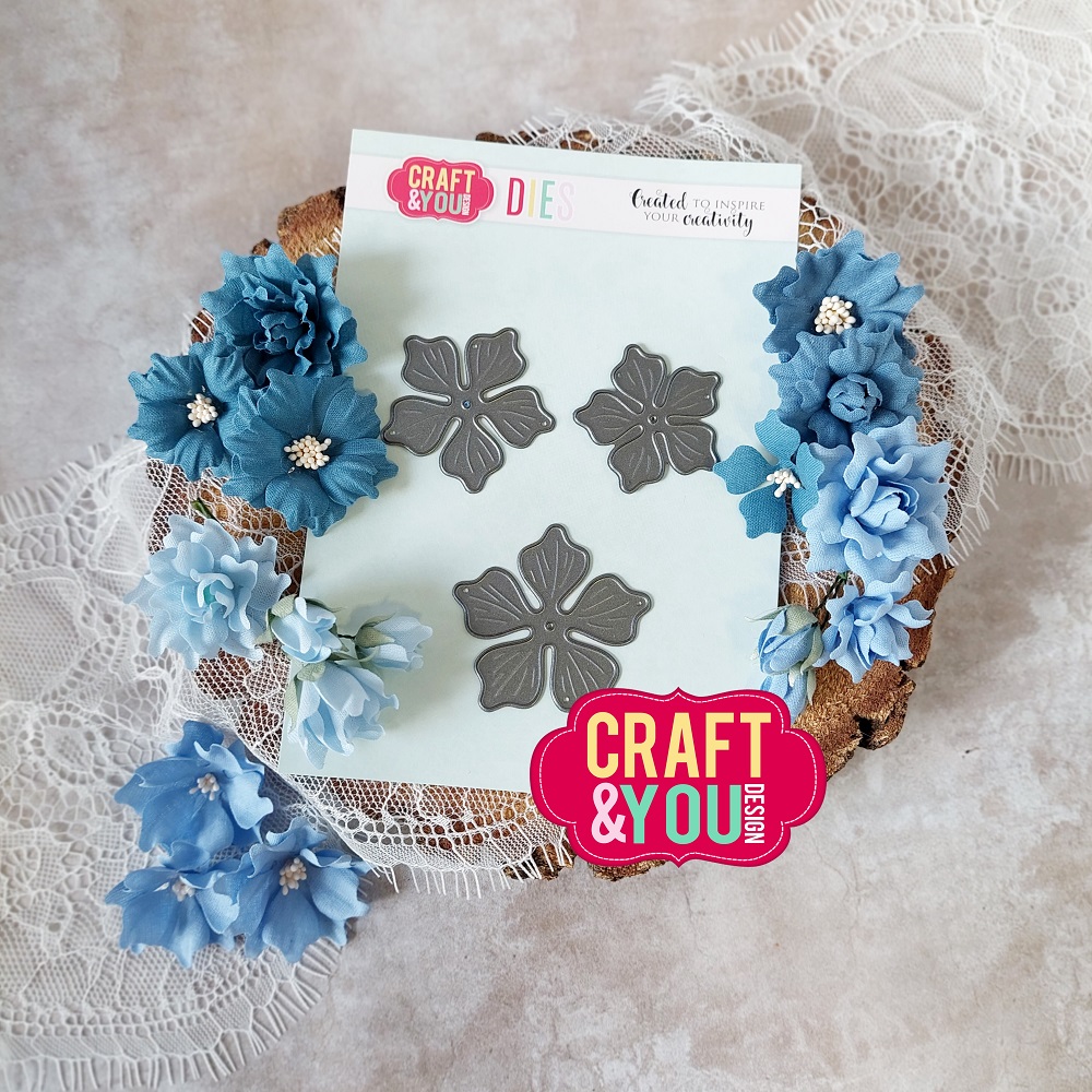 CW257 Wykrojnik /Die- Magda's Flower 2 / Kwiatek Magdy 2 - Craft&You Design