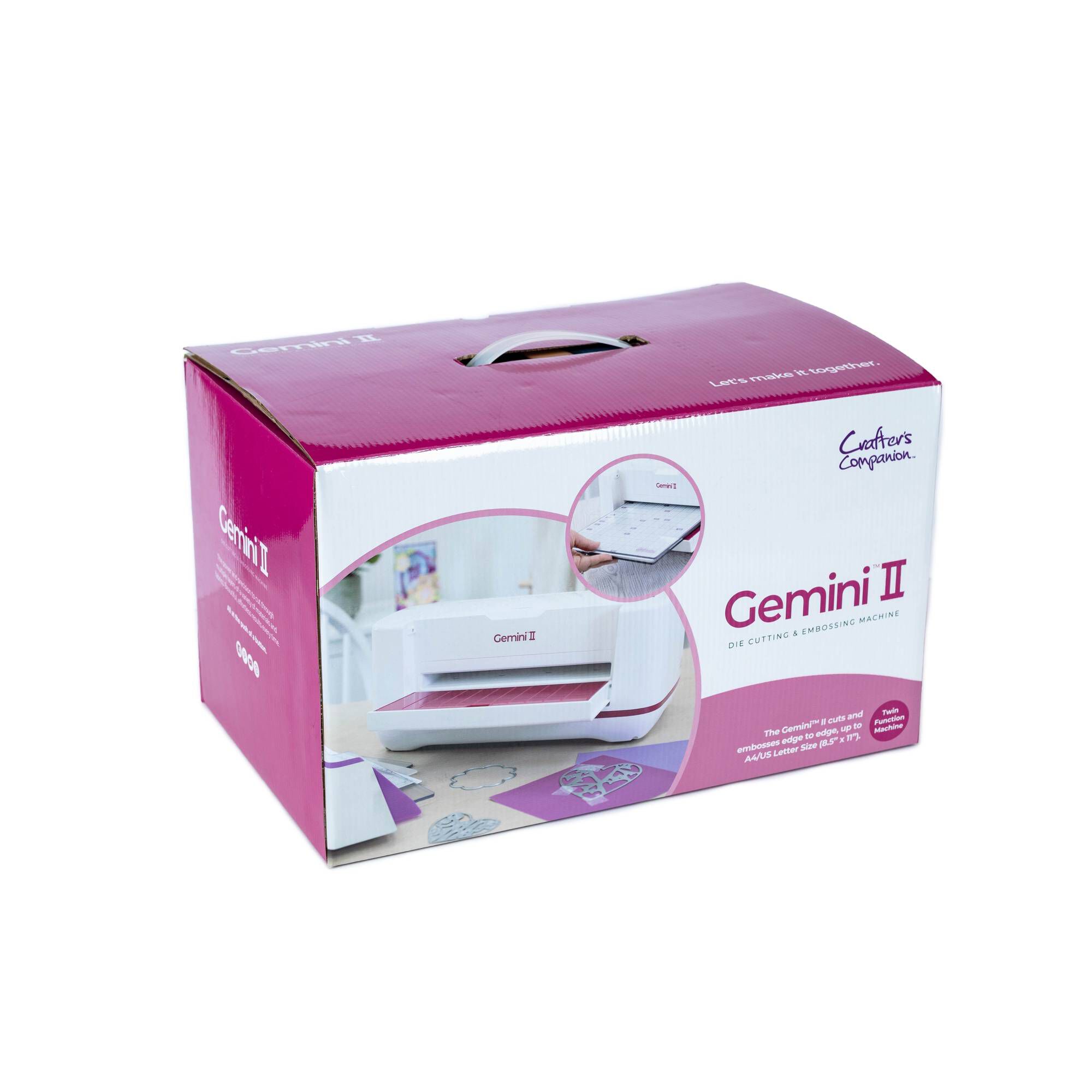 GEMII-M-GLO GEMINI II Maszynka elektryczna do wycinania i wytłaczania A4