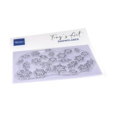 TC0916  Stemple silikonowe - Tiny's Art - Snowflakes - śnieżynki