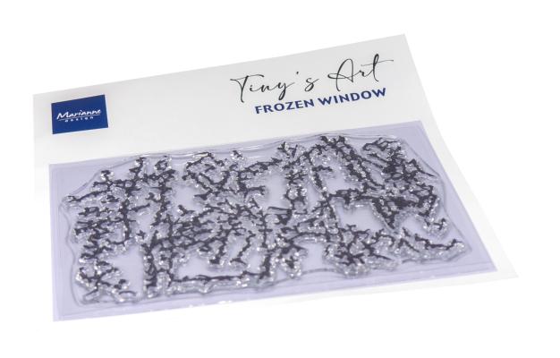 TC0917 Stemple silikonowe - Tiny's Art - Frozen Window - zamrożone okno