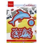 LR0332 Wykrojnik - Delfin z piłką