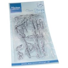 TC0920  Stemple silikonowe - Tiny's Border - Bird feeding - dokarmianie ptaków