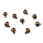 780105-3 Dzwoneczki - stary mosiądz Ø8 mm -20sztuk