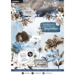 SL-ILM-DCB67  Bloczek Papierów z Elementami / Studio Light • In Loving Memory Die-Cut Block Paper Elements