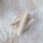 TKA-39 Materiał  Bawełna usztywniona suchym alkoholem - beż jasny