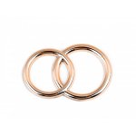 240861 Obrączki  - czerwonozłoty