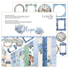 LEM-HOPE-01 - HOPE  ZESTAW GŁÓWNY - zestaw papierów do scrapbookingu 30X30CM - LEMONCRAFT