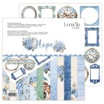 LEM-HOPE-01 - HOPE  ZESTAW GŁÓWNY - zestaw papierów do scrapbookingu 30X30CM - LEMONCRAFT