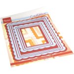LR0841  Wykrojnik Marianne Design - Creatables -  Scalloped Rectangles / ciasteczkowe prostokąty