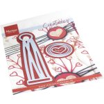 LR0845 Wykrojnik Marianne Design - Creatable - PAPER SEAL/ sznureczki
