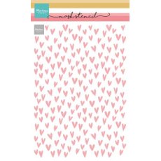 PS8151 Maska Marianne Design - Hearts - serduszka - A5 