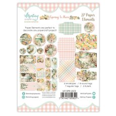 MT-SPR-LSCE  Spring is here - Papierowe Koperty i Tagi - die cuts