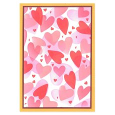 666532 - Sizzix • Layered Stencils A6 Mark Making Hearts 4pcs - maski serca