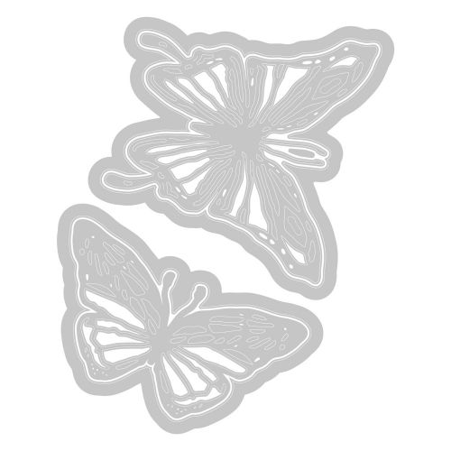 666564 Wykrojnik Thinlits Die Set Vault Scribbly Butterfly - motyle