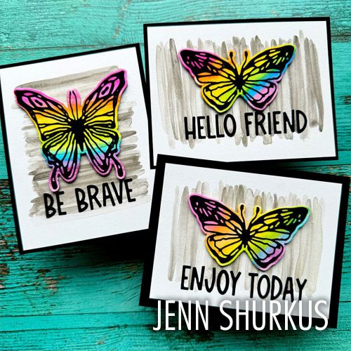 666564 Wykrojnik Thinlits Die Set Vault Scribbly Butterfly - motyle