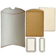 666568  Wykrojnik Thinlits Die Set Vault Pillow Box & Bag
