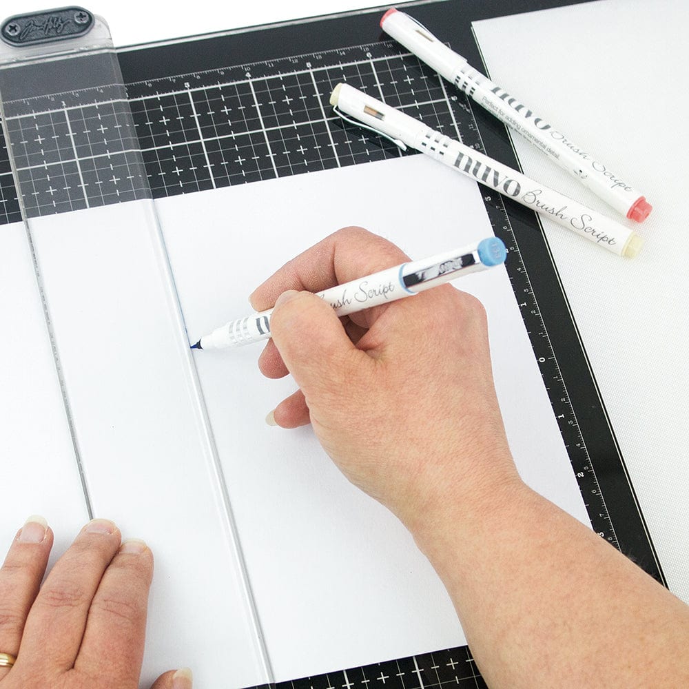 2124E Tim Holtz - Media Tool Set - zestaw narzędzi do szklanej maty