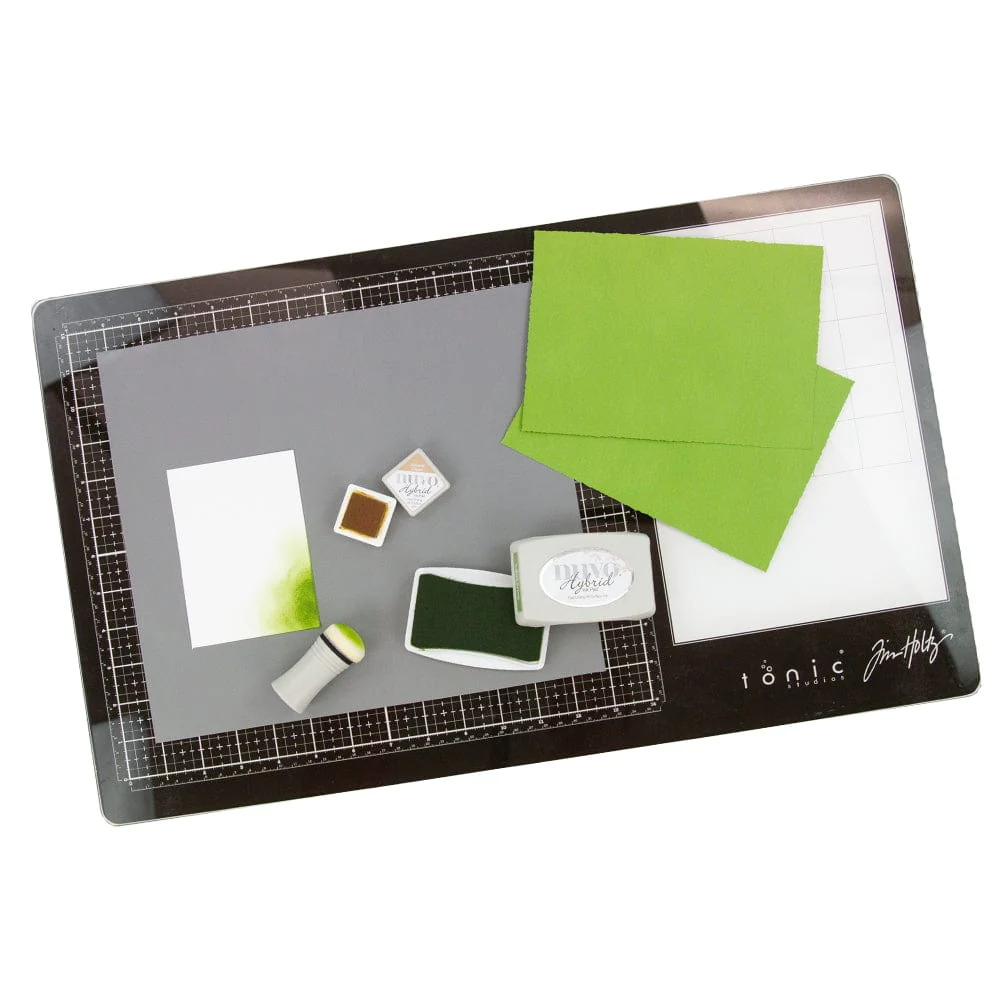 4633E Tim Holtz 12"x10.5" Media Grip - mata do mediowania