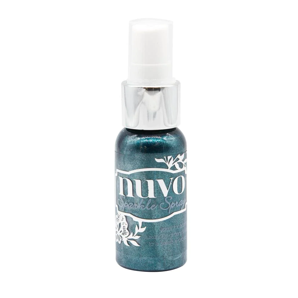 1670N Nuvo Mgiełka Sparkle Spray - Peacock Plume