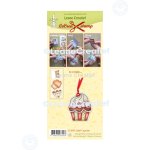 55.8993 Stemple akrylowe Leane Creatief -  babeczka