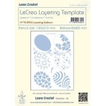 95.8924 Maska - Leane Creatief - Szablon warstwowy balon