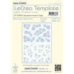 95.8931  Maska - Leane Creatief - Szablon kwatki i listki