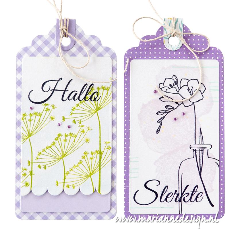 CS1158 Stemple silikonowe - Silhouette Art - Freesia - frezja