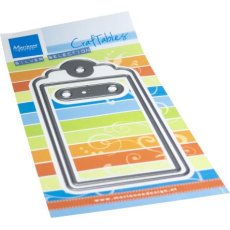 CR1647  Wykrojnik Marianne Design - CrafTables - Elegant Tag - elegancki tag