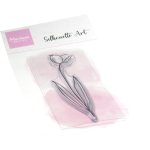 CS1159  Stemple silikonowe - Silhouette Art - Tulip - tulipan