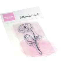 CS1160  Stemple silikonowe - Silhouette Art - Poppy