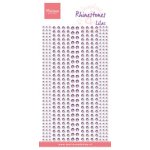 CA3164 Rhinestones - Lilac -  Liliowe kryształki