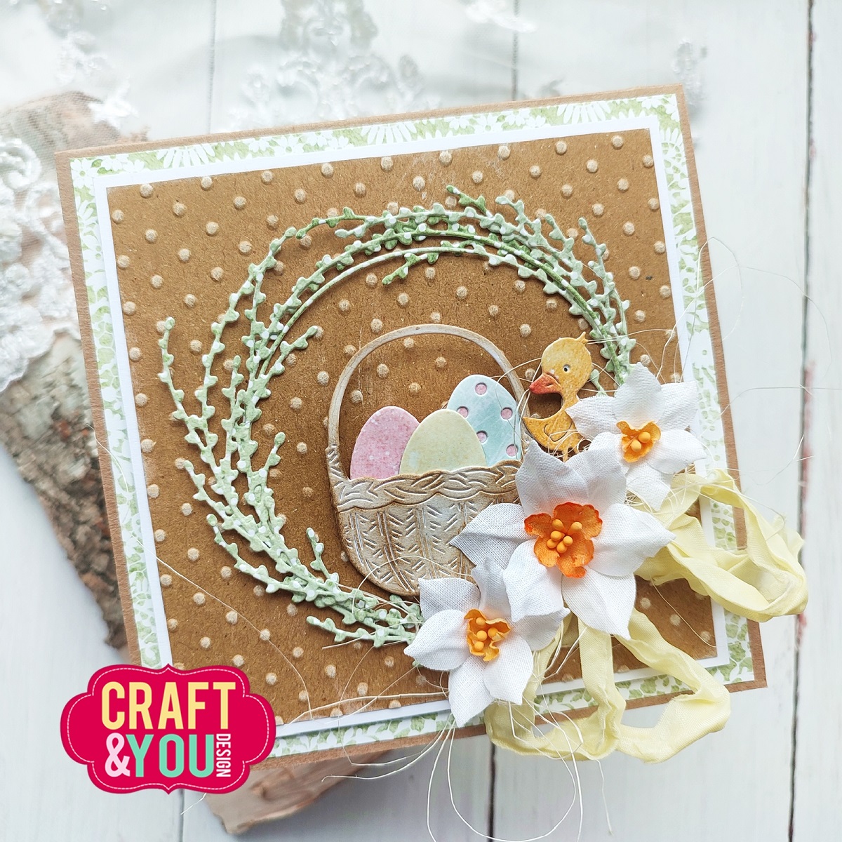 CW277 Wykrojnik /Die-Magda's daffodil/Żonkil Magdy - Craft&You Design