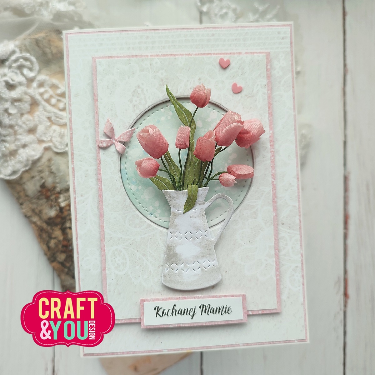 CW278 Wykrojnik /Die-Magda's Small tulip /Tulipan Magdy- Craft&You Design