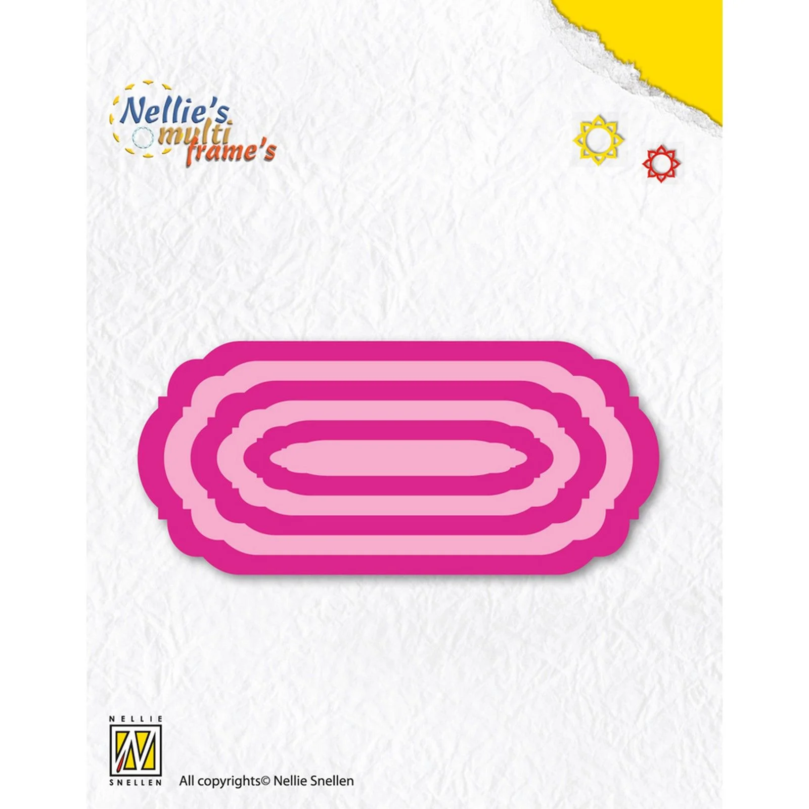 MFD067 Wykrojniki Nellie's Choice • Multi Frame Dies Tags-2 -tagi 2