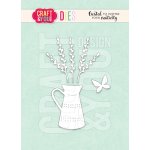 CW272 Wykrojnik/Die-Spring jug/Wiosenny dzbanek- Craft & You Design
