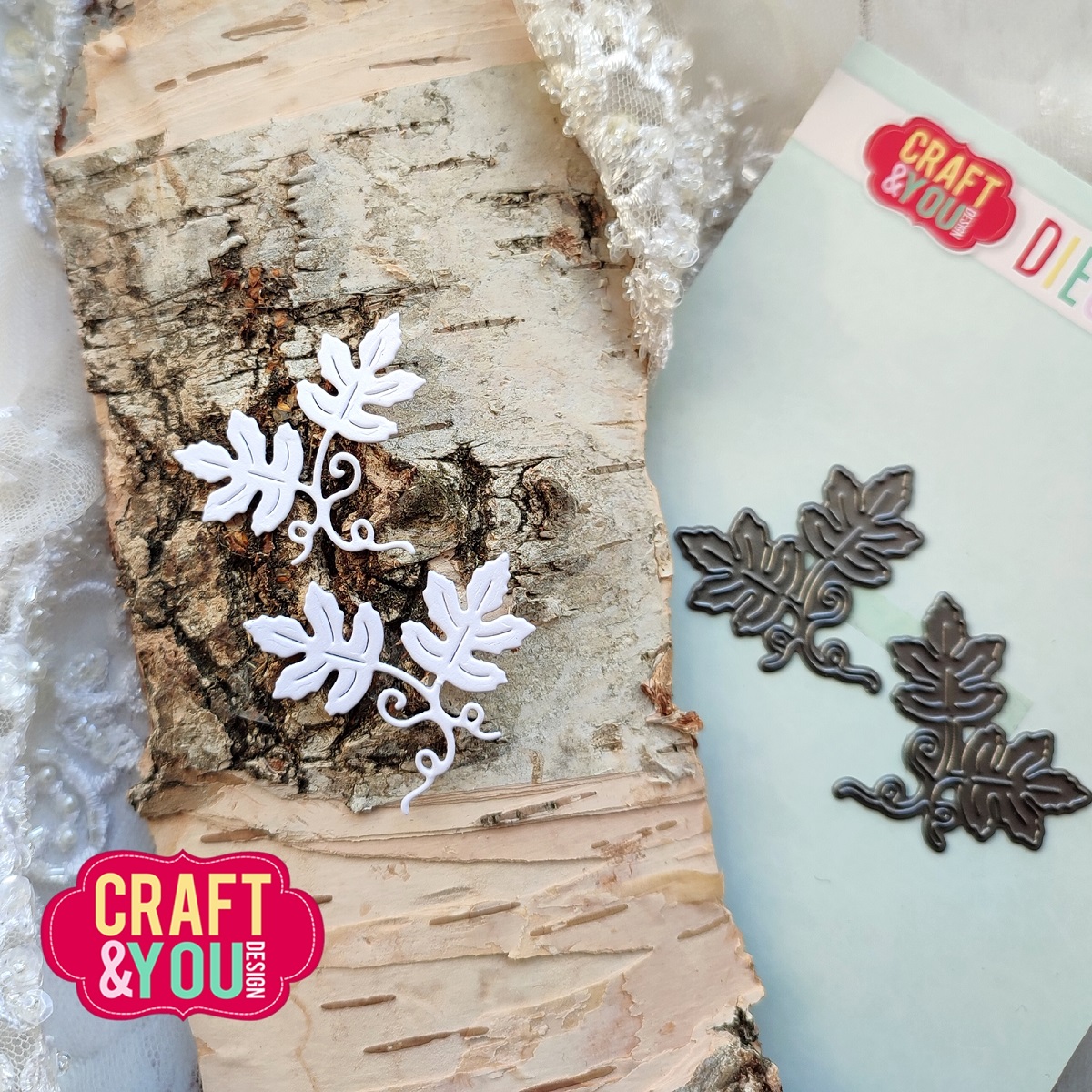 CW274 Wykrojnik/Die-Vine Branches/Gałązki winorośli- Craft & You Design