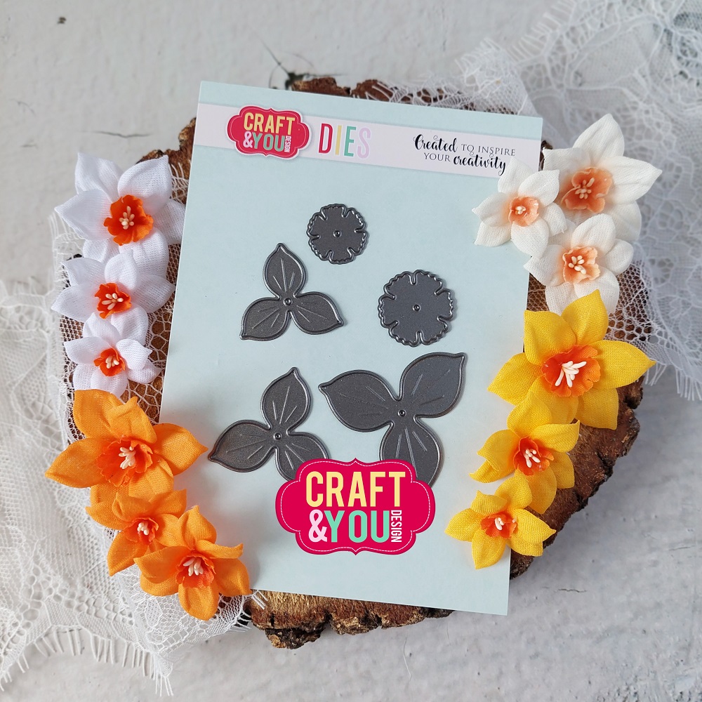 CW277 Wykrojnik /Die-Magda's daffodil/Żonkil Magdy - Craft&You Design
