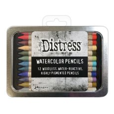 TDH83603  Kredki akwarelowe Ranger • Tim Holtz Watercolor Pencil Set 6