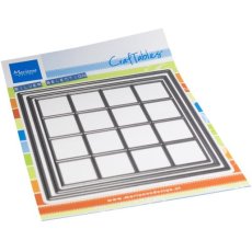 CR1650  Wykrojnik Marianne Design - CrafTables - Ramka kwadraty