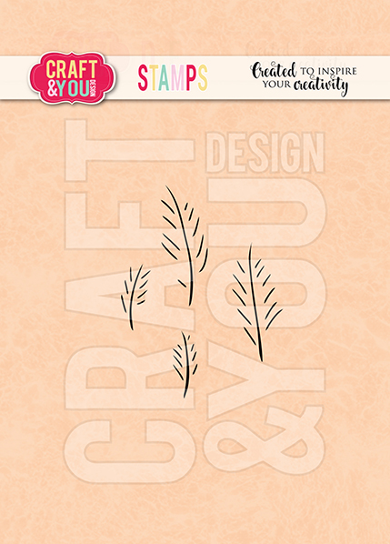 CS037 Clear Stamps Leaves Veins/Stemple Żyłki listków - Craft & You Design