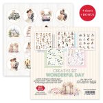 CSET-WON30-4 Kreatywny zestaw/Big Creative Set Wonderful Day 30,5x30,5cm Craft & You Design - Wonderful Day -4arkusze